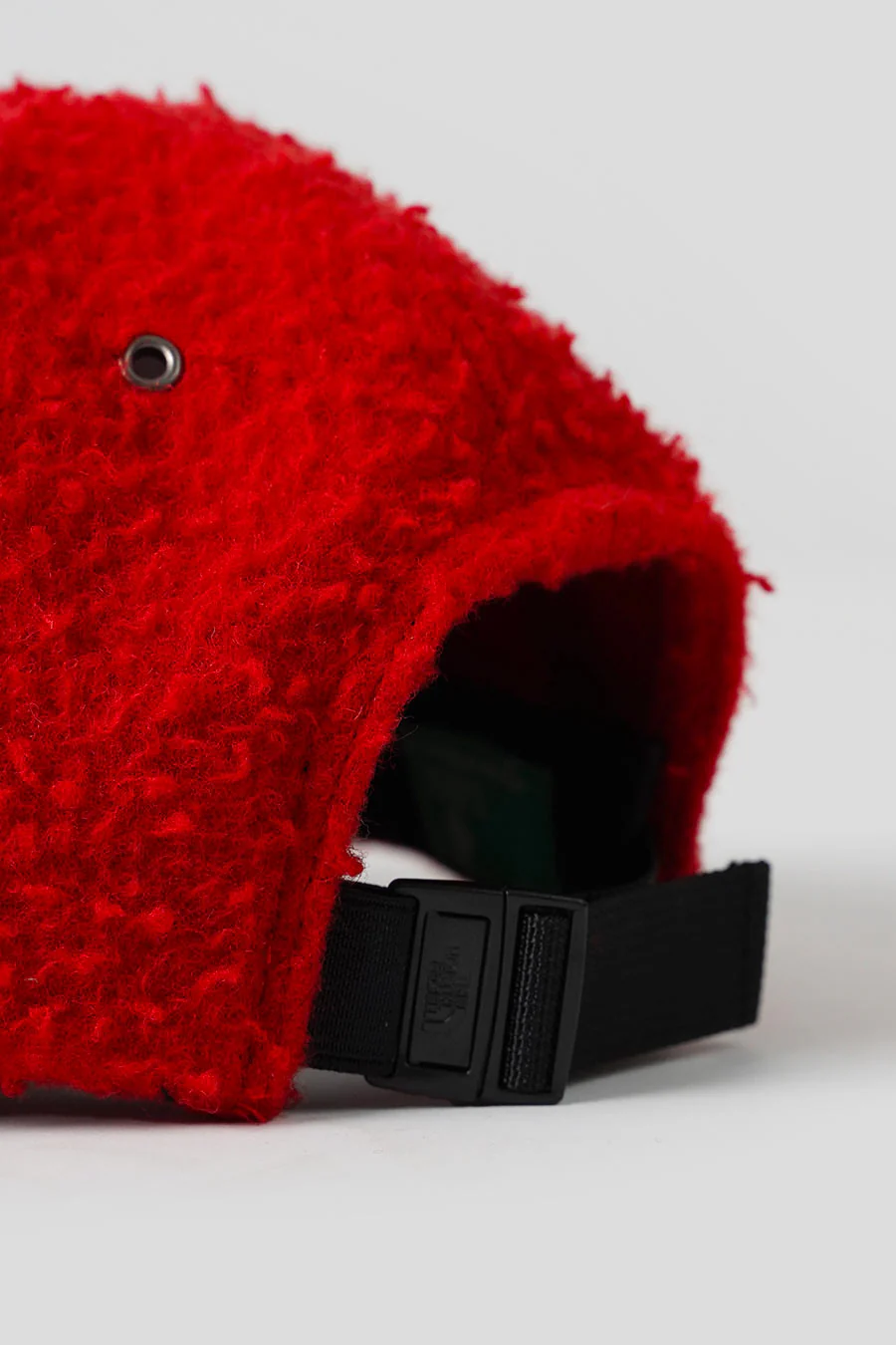CASQUETTE EN LAINE CASENTINO ROUGE ET NOIR - Image 3