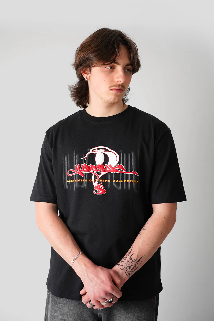 T-SHIRT YS AUTHENTIC NOIR - Image 2
